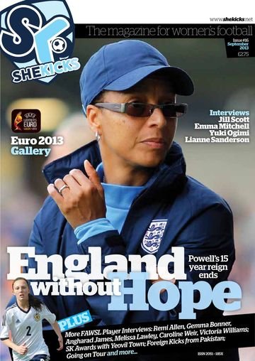 She Kicks 16 cover, September 2013