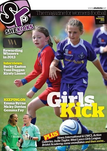 She Kicks 18 cover, December 2013