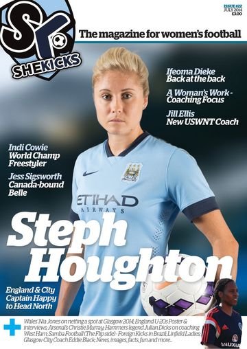 She Kicks 22 cover, July 2014