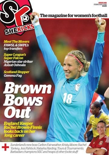 She Kicks 26 cover, February 2015