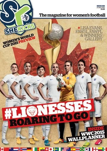 She Kicks 28 cover, June 2015