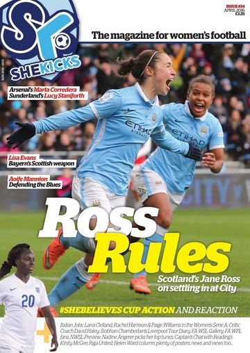 She Kicks 34 cover, April 2016