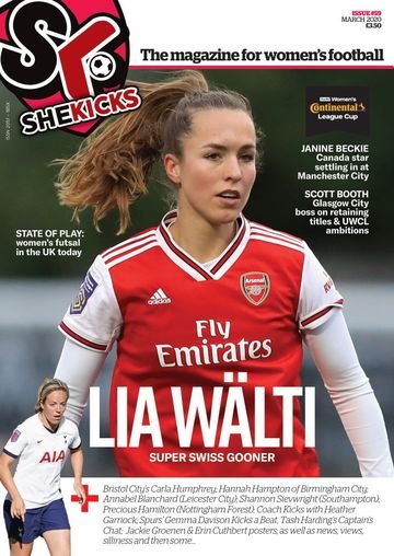 She Kicks 59 cover, March 2020