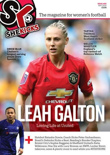 She Kicks 60 cover, May 2020