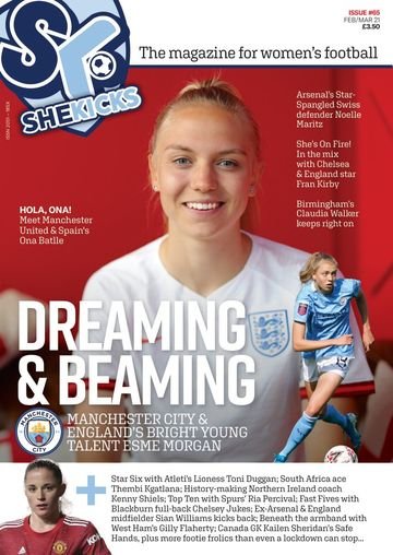 She Kicks 65 cover, February 2021