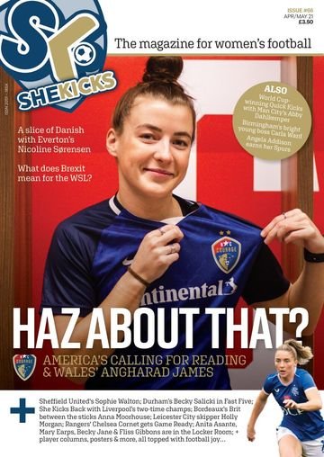 She Kicks 66 cover, April 2021