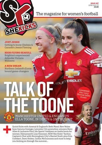 She Kicks 67 cover, June 2021