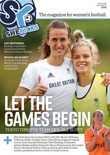 She Kicks 68 cover, August 2021