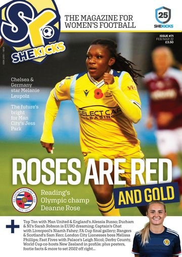 She Kicks 71 cover, February 2022