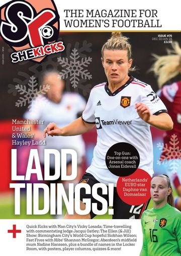 She Kicks 76 cover, December 2022