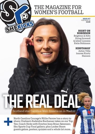 She Kicks 77 cover, February 2023