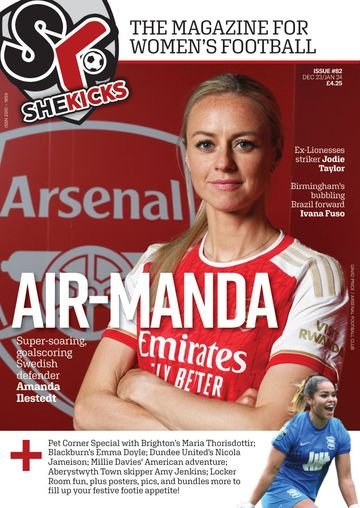 She Kicks 82 cover, December 2023