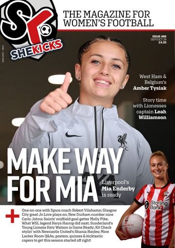 She Kicks 86 cover, September 2024